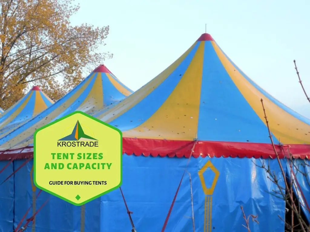 Tailles et capacité de la tente. Guide d'achat de tentes
